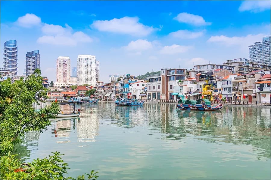 厦门沙坡尾景色